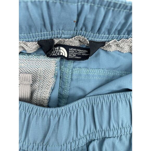 The North Face Men's Medium Blue Lined Flash Dry Shorts Pockets Drawstring - Picture 5 of 5